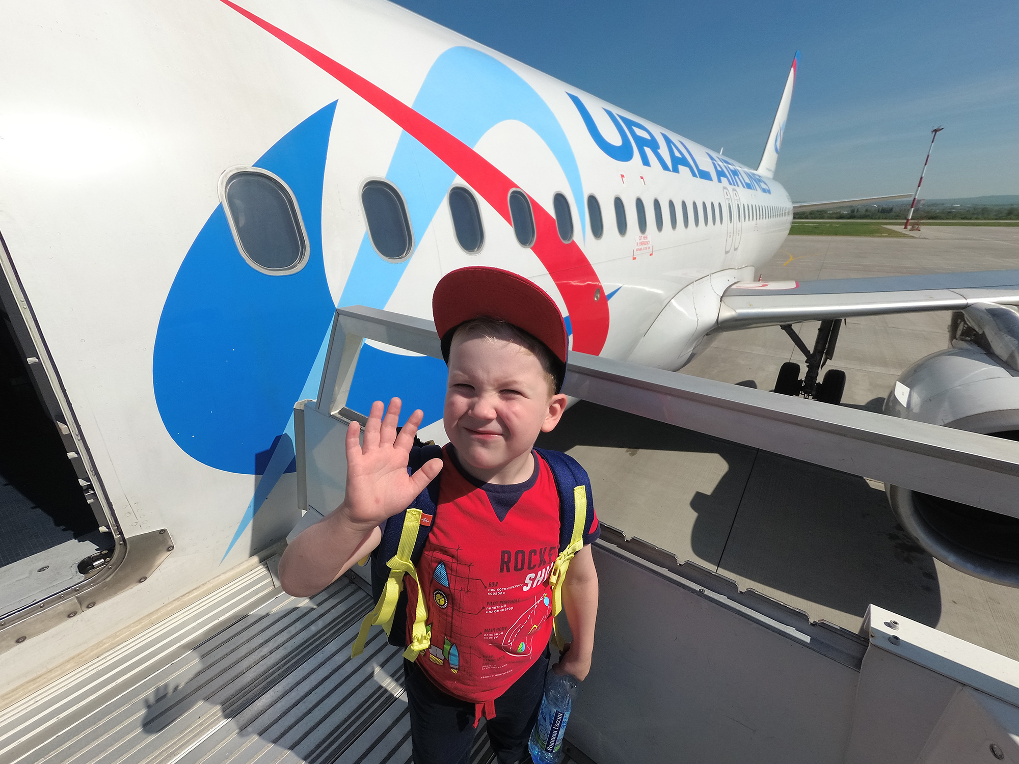 Полет на Airbus A320 Уральских Авиалиний