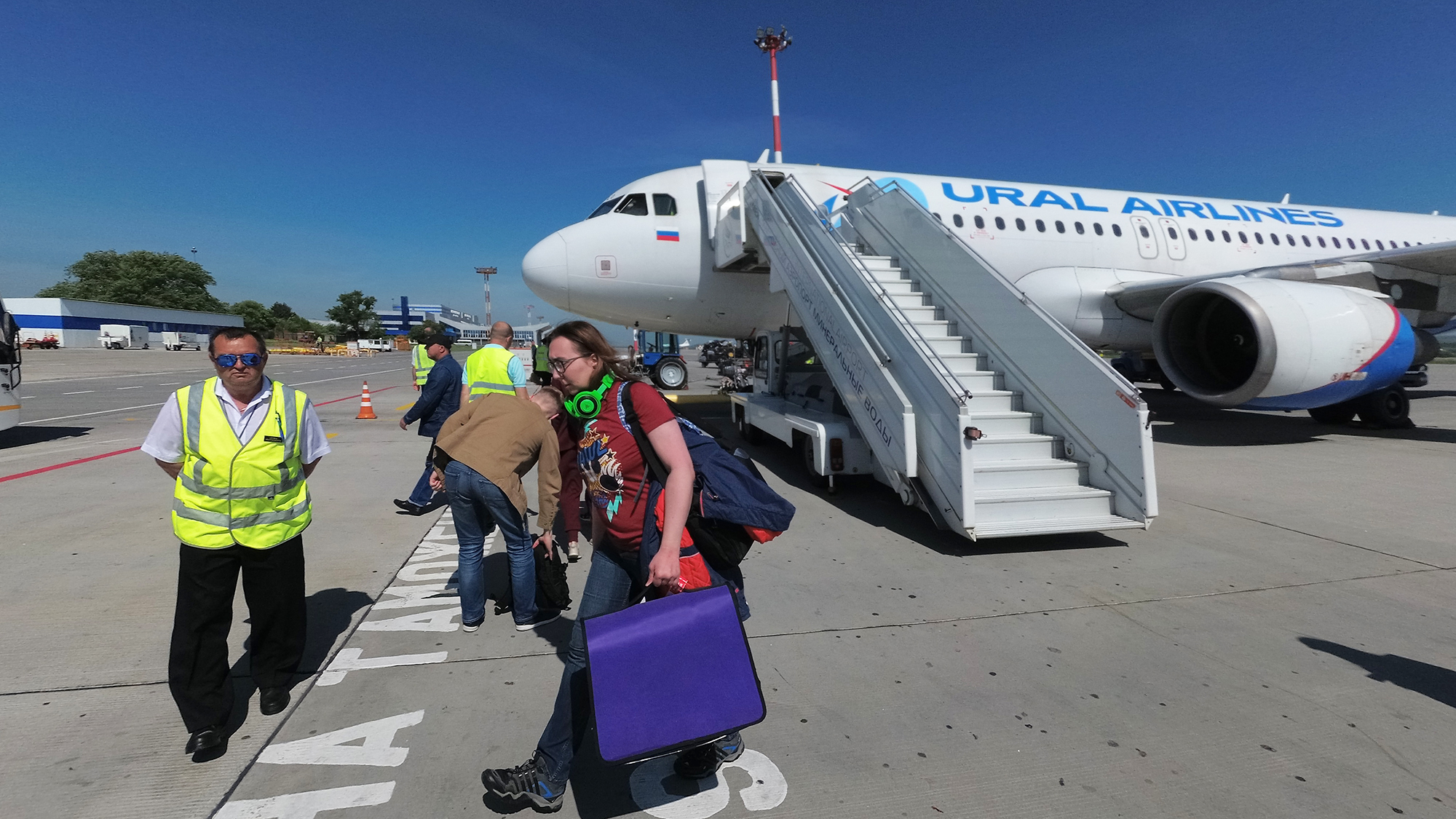 Полет на Airbus A320 Уральских Авиалиний