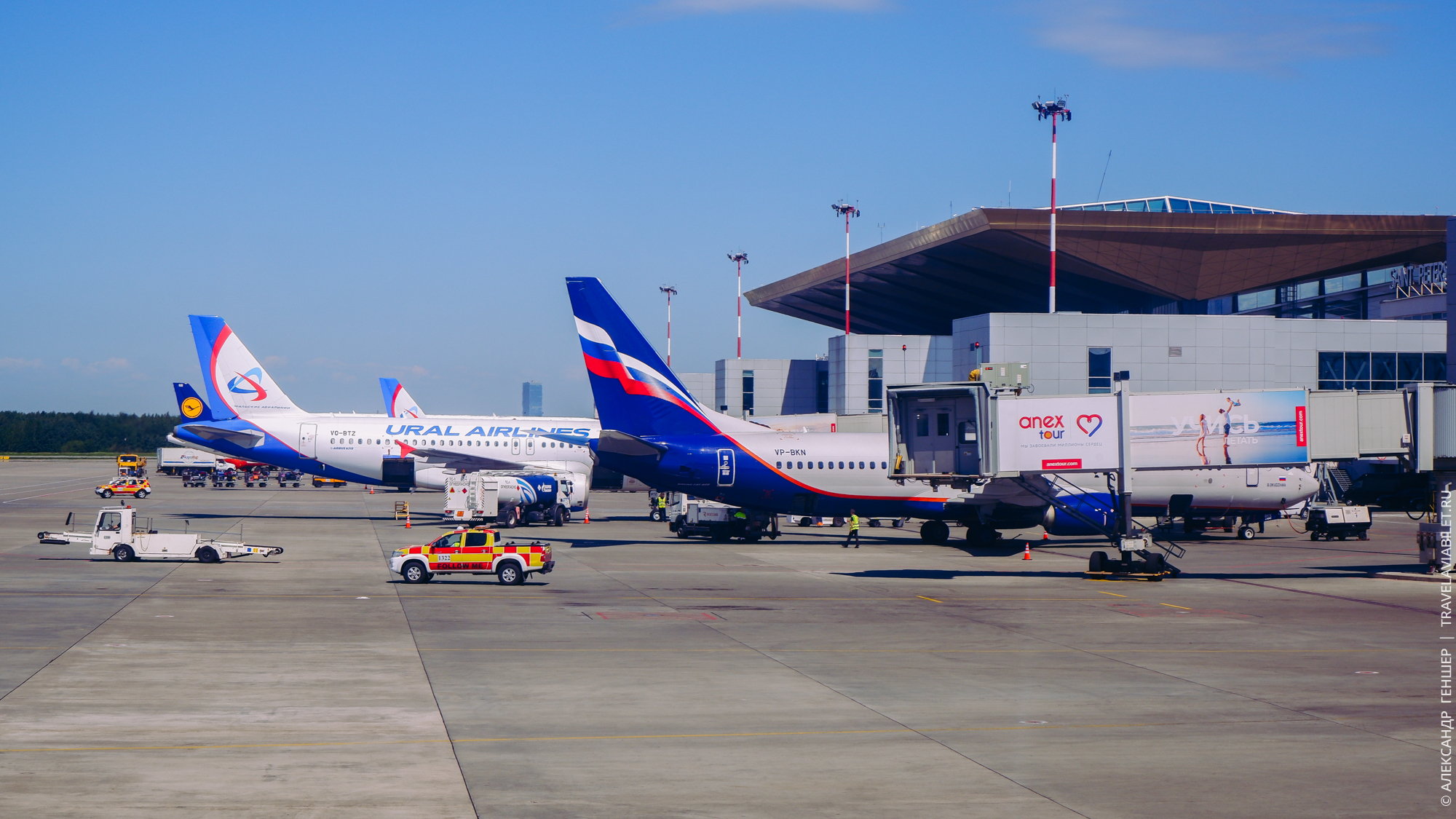 Аэропорт Пулково (Санкт-Петербург). Фото: Александр Геншер | TRAVELAVIABILET.RU