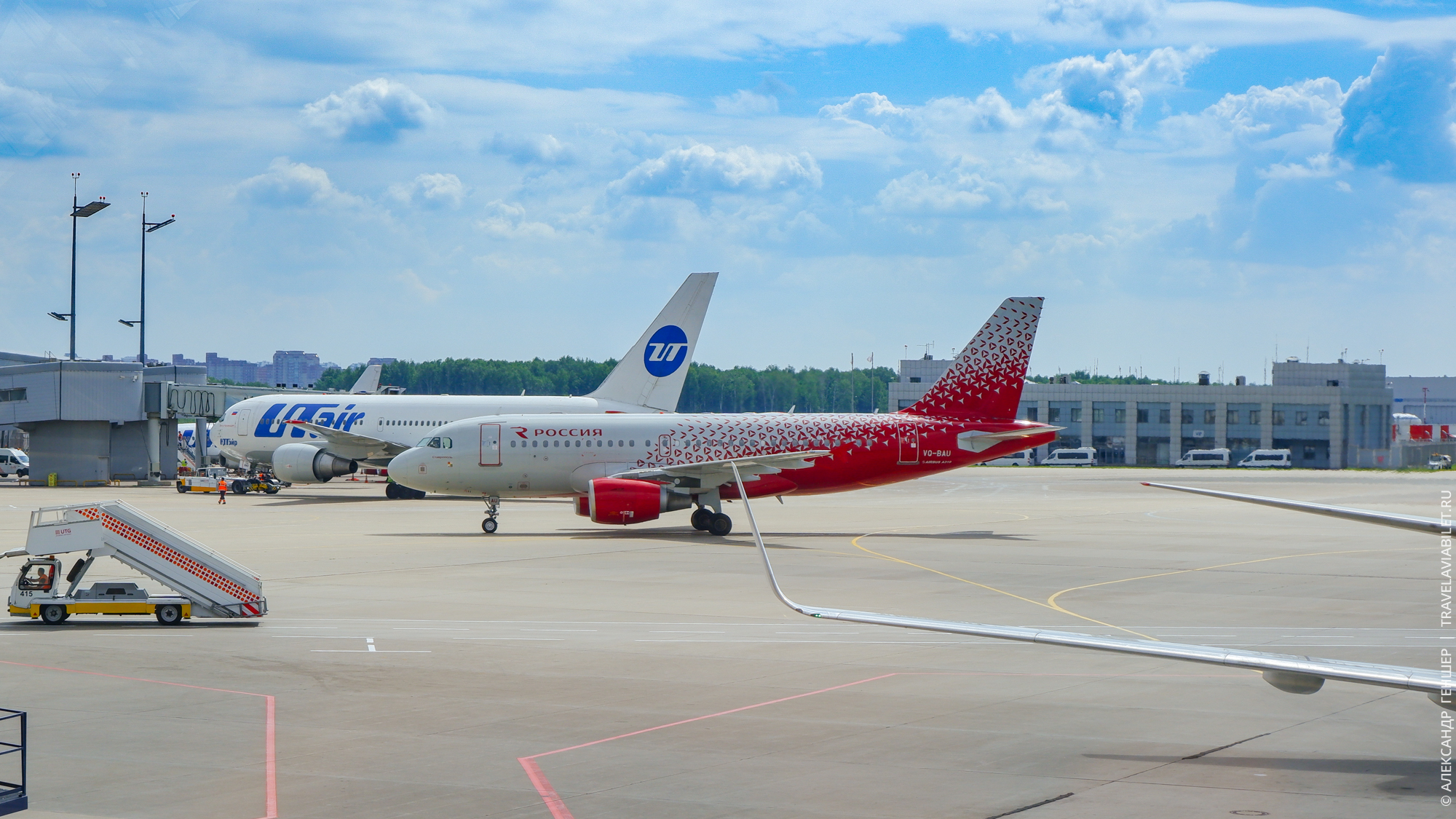 Airbus A319 авиакомпании Россия. Фото: А