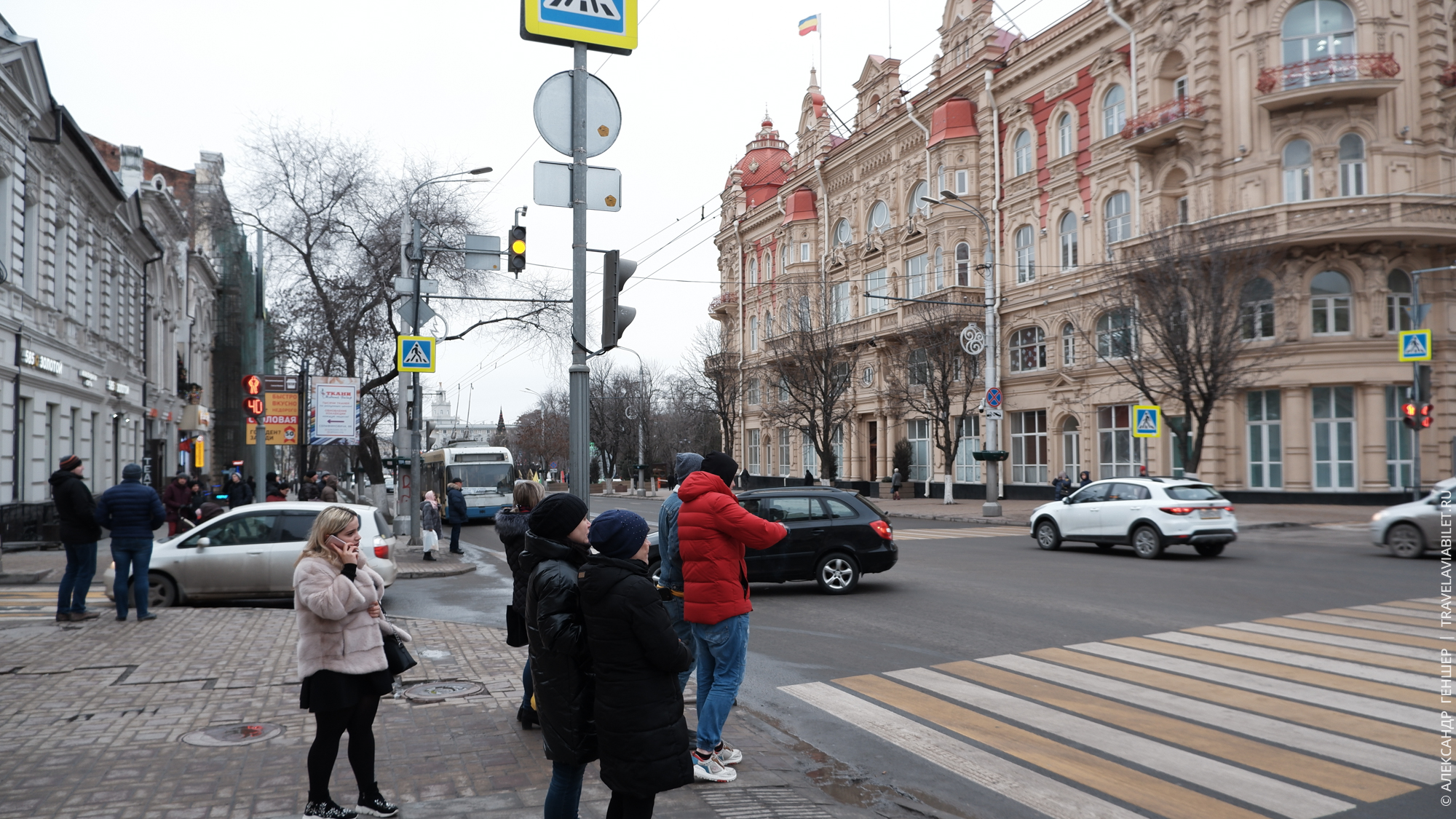 Прогулка по центру города: Зимний Ростов. Фото: Александр Геншер | TRAVELAVIABILET.RU